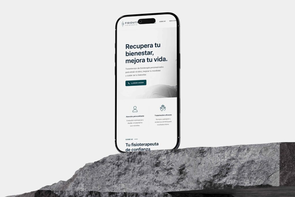 Ejemplo de web con reservas y menú digital del Plan Premium de diseño web en Canarias